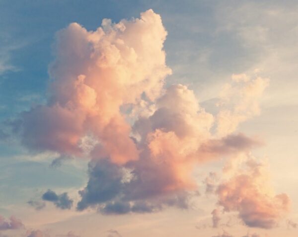 Peinture murale Nuages dans le ciel