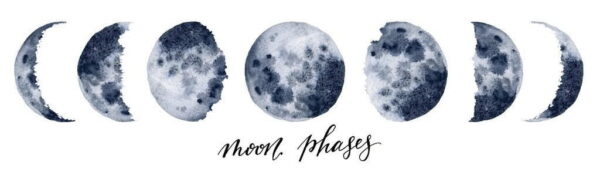 Papier peint pleine lune