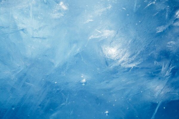 Poster XXL Glace bleue