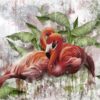 Fototapeta Malowane Flamingi
