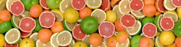 Peinture murale Fruits de pamplemousse