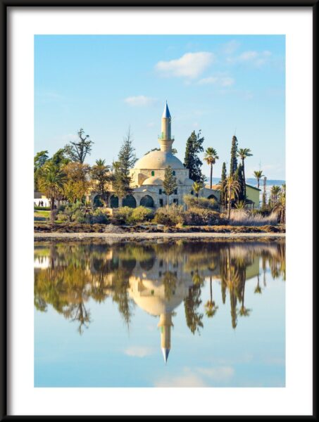 Affiche de la mosquée de Chypre