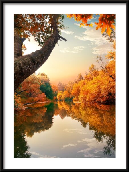 Affiche de rivière d'automne – Image 3