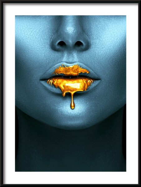 Or bleu Poster – Image 3