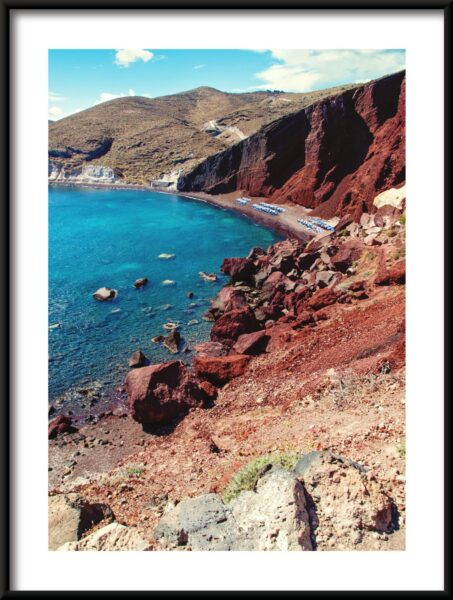 Plage rouge Poster – Image 3