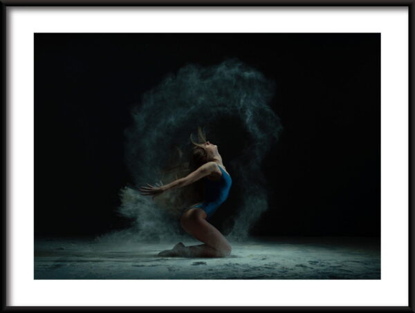 Poussière de gymnastique Poster