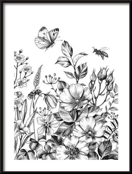 Affiche de dessin de prairie – Image 3