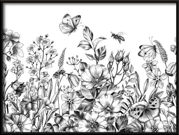 Affiche de dessin de prairie – Image 2