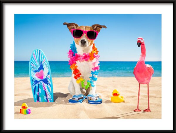 Vacances à la mer Poster