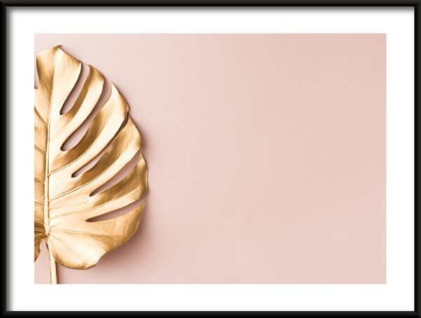 Demi-feuille Poster
