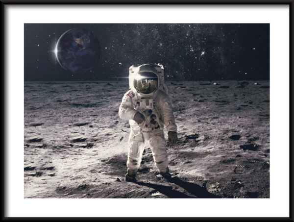 Affiche Marche sur la lune
