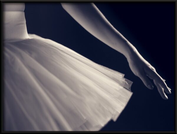Affiche ballerine blanche – Image 2