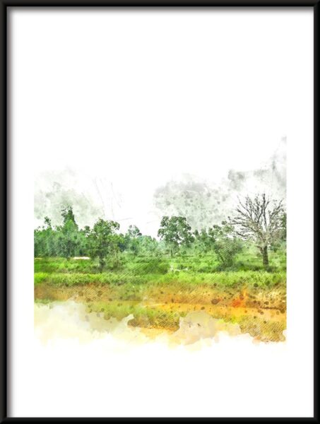 Affiche paysage vert – Image 3