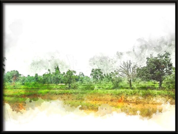 Affiche paysage vert – Image 2