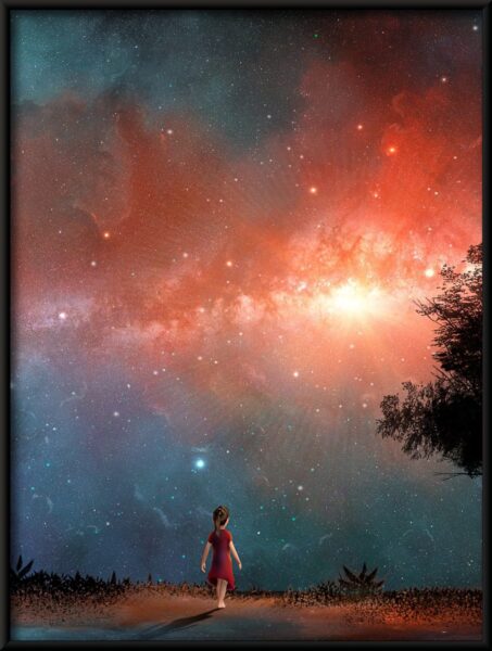 Fille sous les étoiles Poster – Image 4