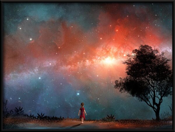 Fille sous les étoiles Poster – Image 2