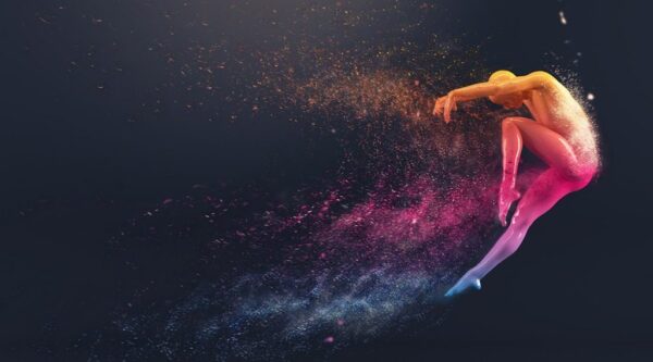 Peinture murale Saut difficile