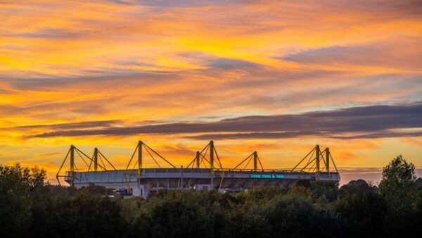Peinture murale Soir de Dortmund