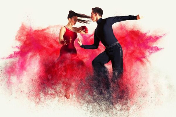Peinture murale Danse de salon