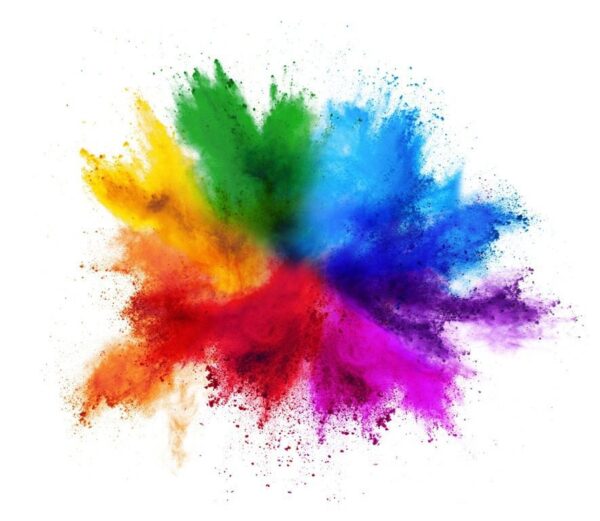 Peinture murale Palette de couleurs