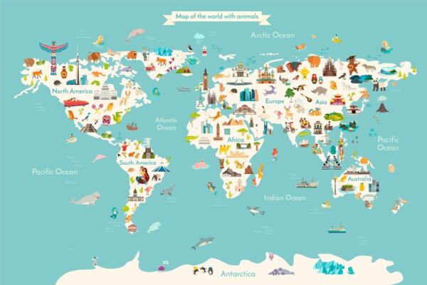 Poster XXL Le monde entier