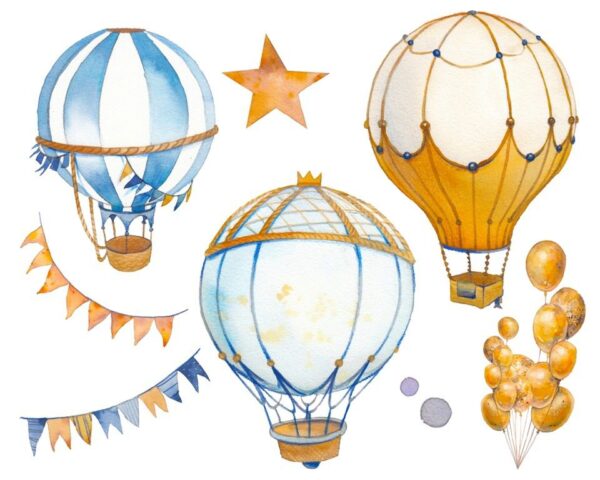 Peinture murale Ballons et ballons
