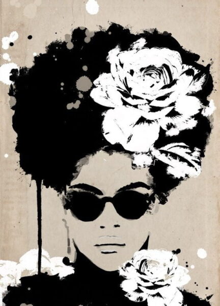 Poster XXL Beauté Africaine