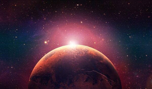 Poster XXL Planète rouge