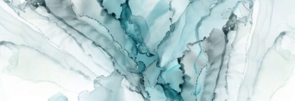Peinture murale Bleu onirique