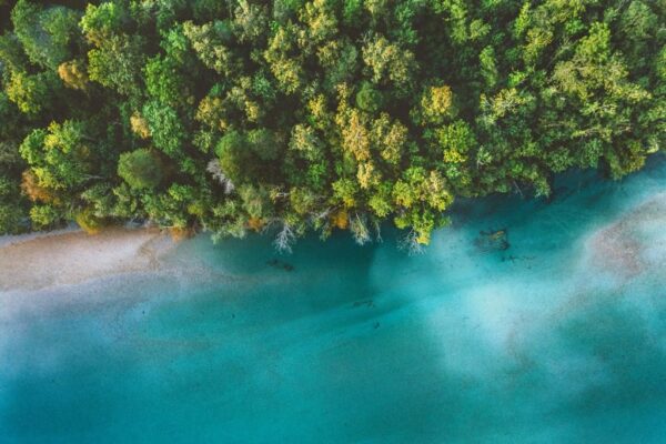 Poster XXL Plage bleue