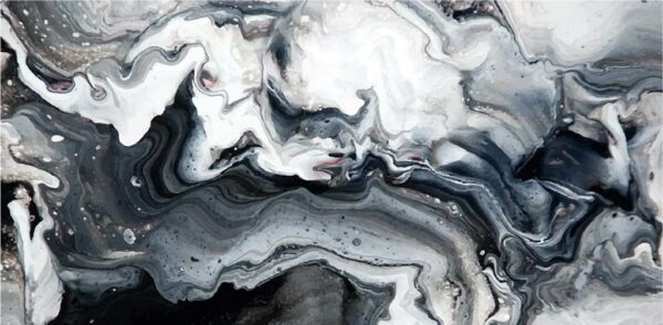 Peinture murale Vagues blanches
