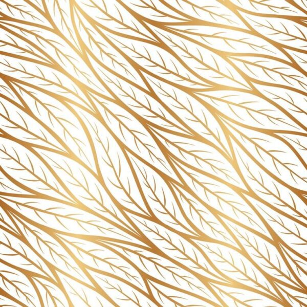 Sticker mural Tapis Feuilles