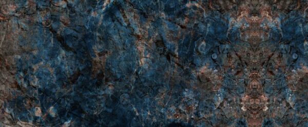 Poster XXL Métal bleu