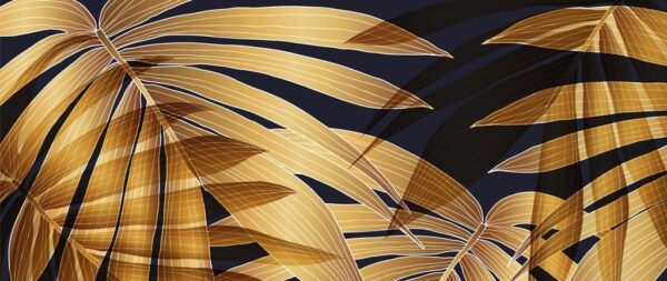 Peinture murale Palmier luxueux
