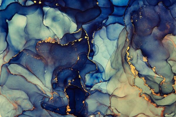 Peinture murale Encre marine