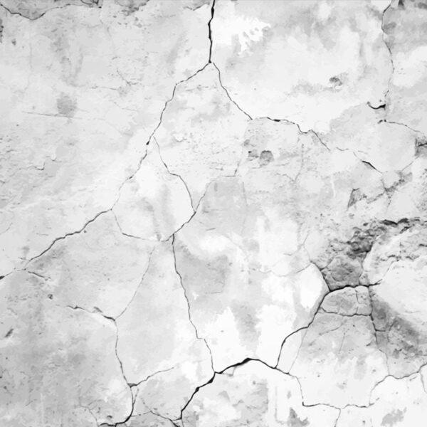 Peinture murale Fissures grises