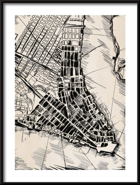 Quartier de New York Poster