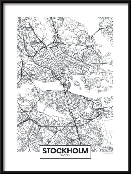 Carte de l'affiche de Stockholm