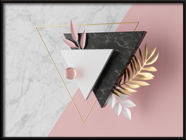 Affiche Trois Triangles – Image 2