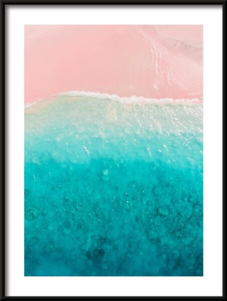 Plage rose Poster – Image 3