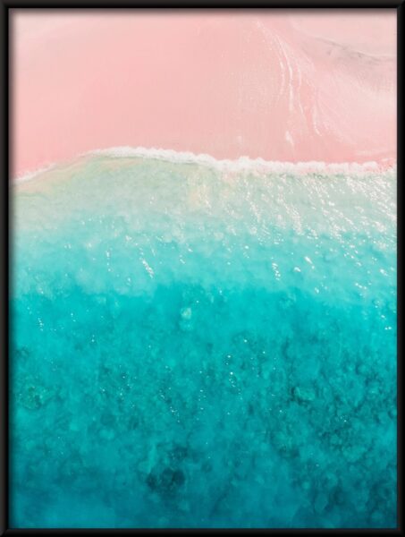 Plage rose Poster – Image 4