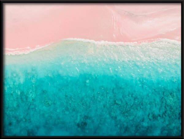 Plage rose Poster – Image 2