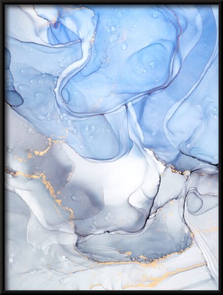 Vagues bleues Poster – Image 4