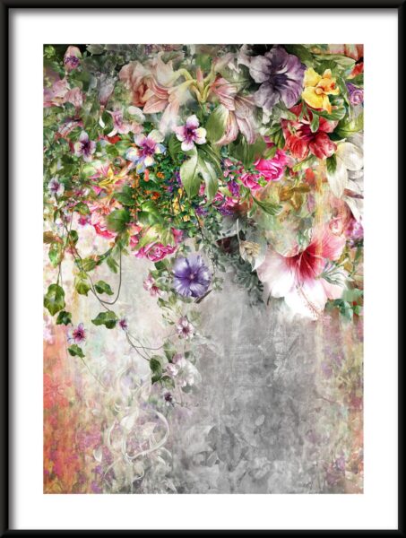 Affiche de fleurs de printemps