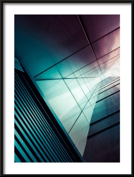 Gratte-ciel en verre Poster – Image 3