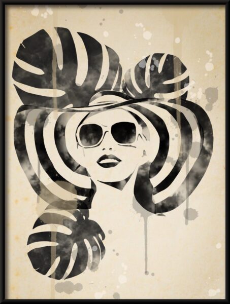 Affiche Sourire à lunettes – Image 2