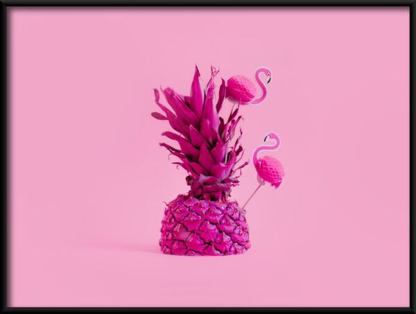 Ananas en rose Poster – Image 2