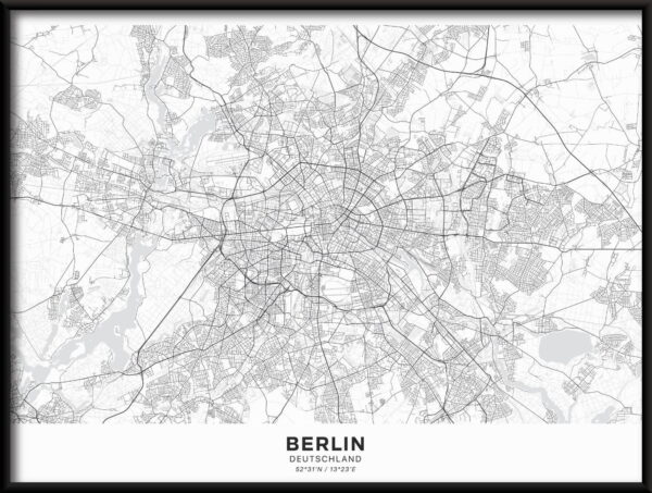 Carte de l'affiche de Berlin – Image 2