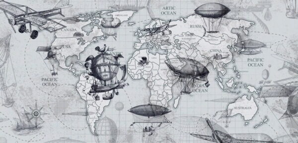 Poster XXL Voyage autour du monde