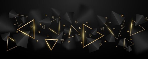 Papiers peints triangles volants